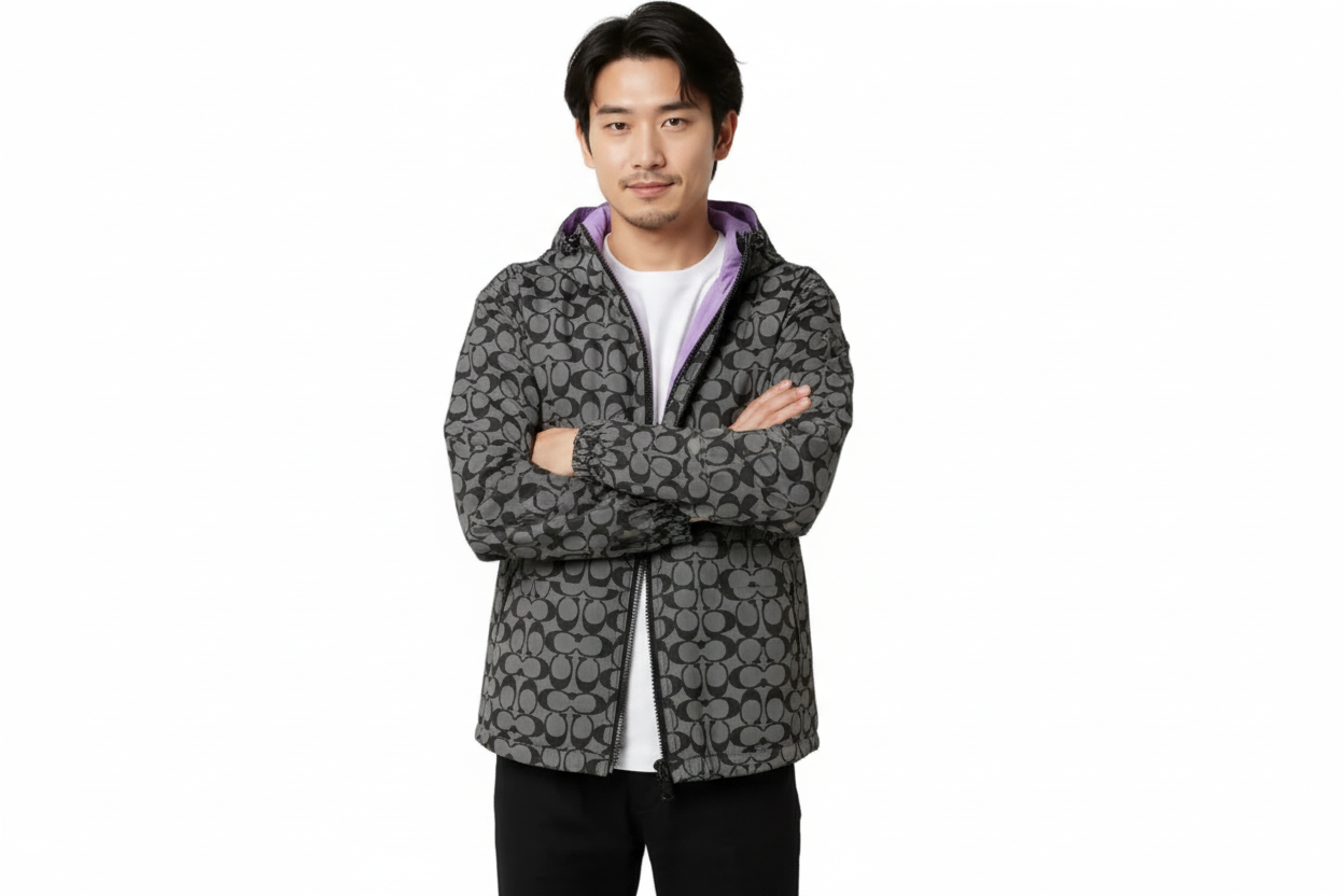 Coach Reversible Windbreaker